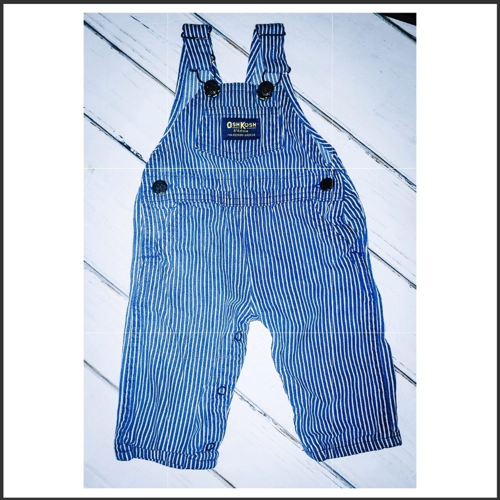 Oshkosh bgosh vestbak bib 3/6 mo